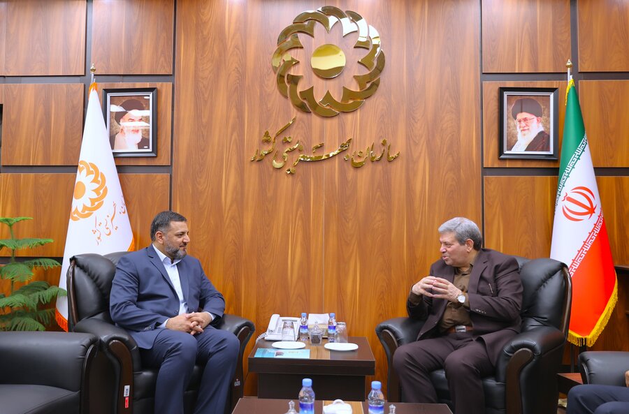 دیدار آقای عظیمی راد نماینده کلات با رئیس سازمان بهزیستی کشور