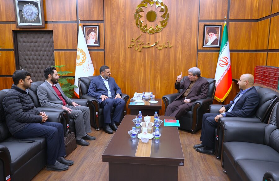 دیدار آقای عظیمی راد نماینده کلات با رئیس سازمان بهزیستی کشور