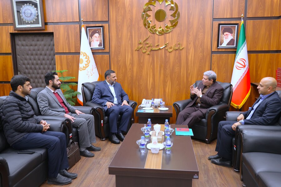 دیدار آقای عظیمی راد نماینده کلات با رئیس سازمان بهزیستی کشور