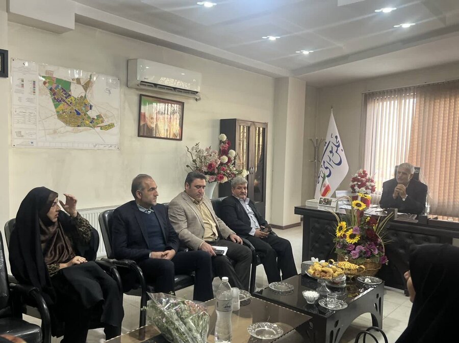 پاکدشت | در راستای هم‌افزایی خدمات؛ رئیس بهزیستی با نماینده مجلس دیدار کرد