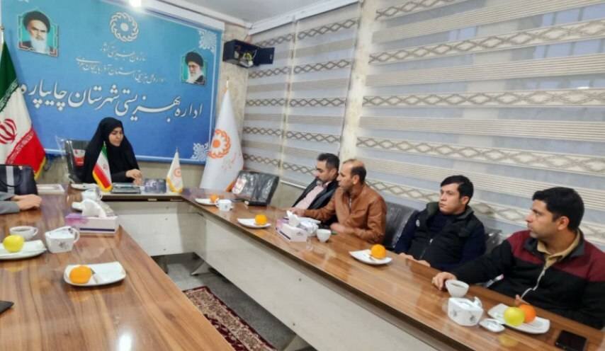 نشست خبری رئیس بهزیستی چایپاره با اصحاب رسانه شهرستان