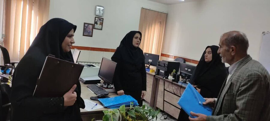 قرچک l بازدید بازرس ماده ۹۱ از بهزیستی