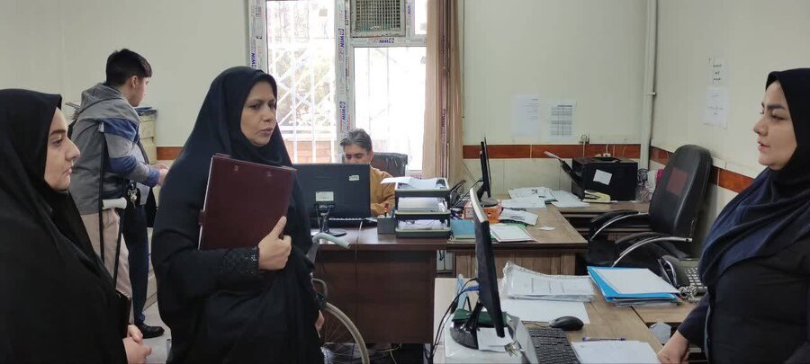 قرچک l بازدید بازرس ماده ۹۱ از بهزیستی