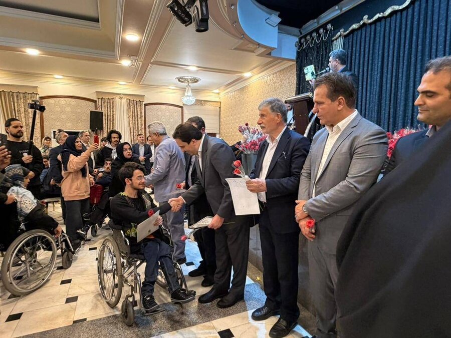 شهریار | تجلیل از قهرمانان و هنرمندان دارای معلولیت