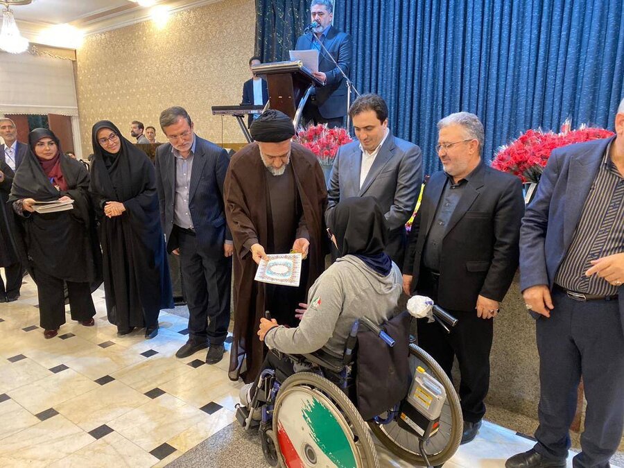 شهریار | تجلیل از قهرمانان و هنرمندان دارای معلولیت