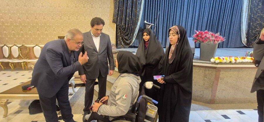 شهریار | تجلیل از قهرمانان و هنرمندان دارای معلولیت