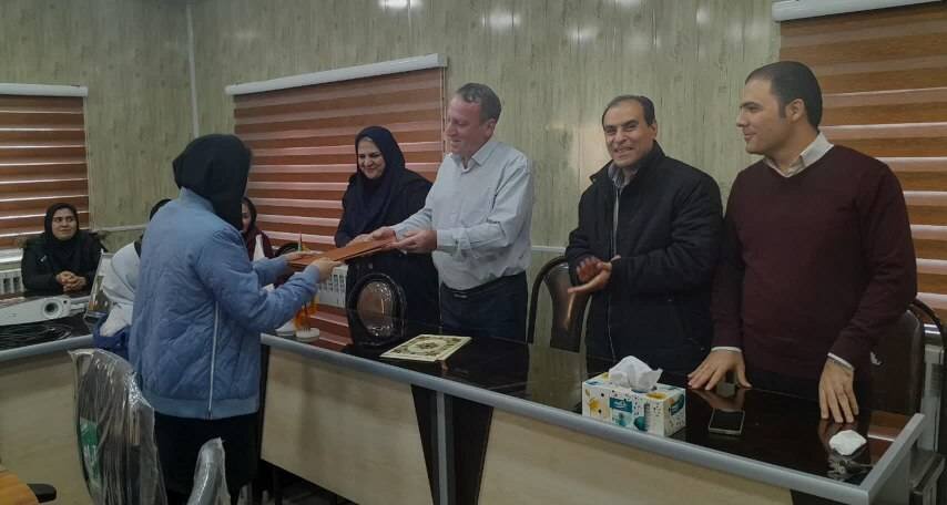 مراسم گرامیداشت روز حسابدار در اداره بهزیستی شهرستان میاندوآب