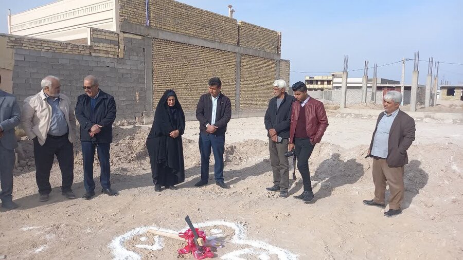 کلنگ ساخت 3 واحد مسکن مددجویی در شهربابک به زمین خورد