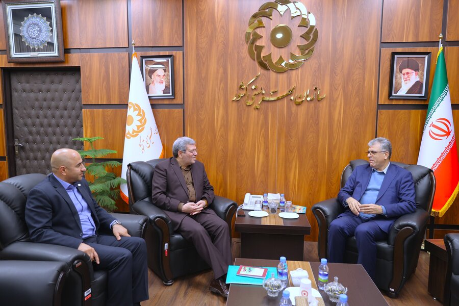 دیدار آقای کریمیان نماینده مریوان با رئیس سازمان بهزیستی کشور