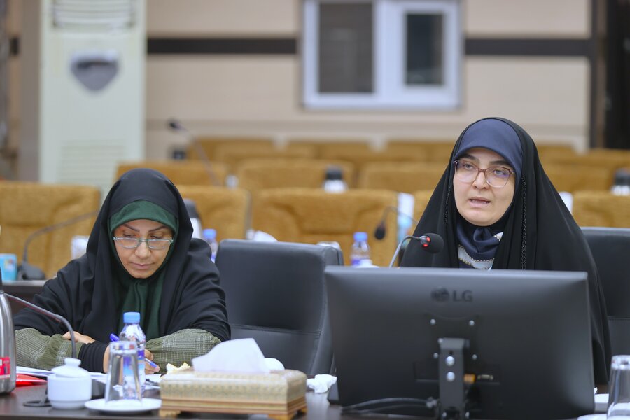 جلسه نقش ساختار فرهنگ و توانمند سازی دفتر امور بانوان