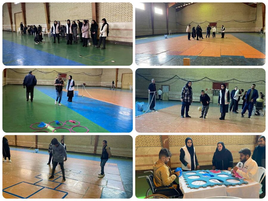 برگزاری بازی های بومی محلی مرحله شهری توسط بهزیستی شاهین دژ