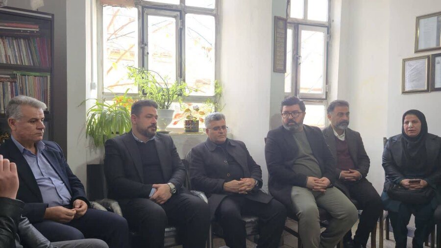 بازدید فرماندار سردشت از مرکز آموزشی توانبخشی معلولین