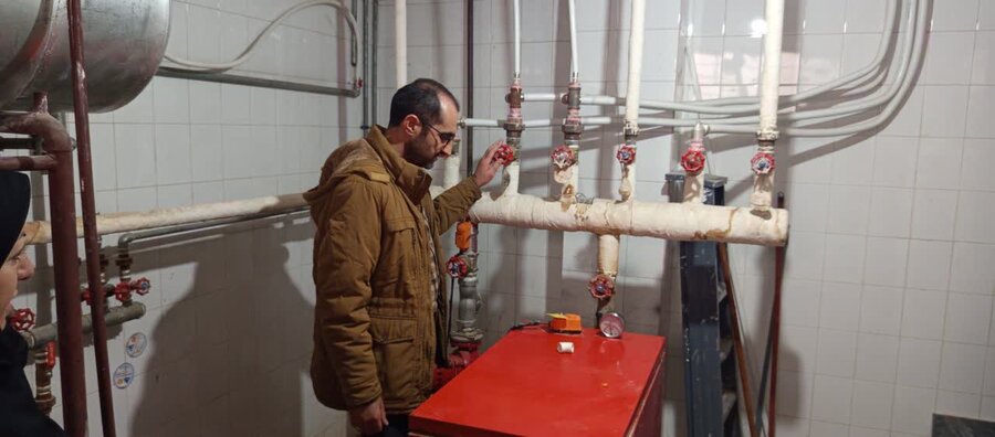 بازدید سرپرست اداره بهزیستی چالدران از آخرین وضعیت ساختمان های اداری