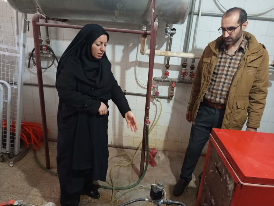 بازدید سرپرست اداره بهزیستی چالدران از آخرین وضعیت ساختمان های اداری