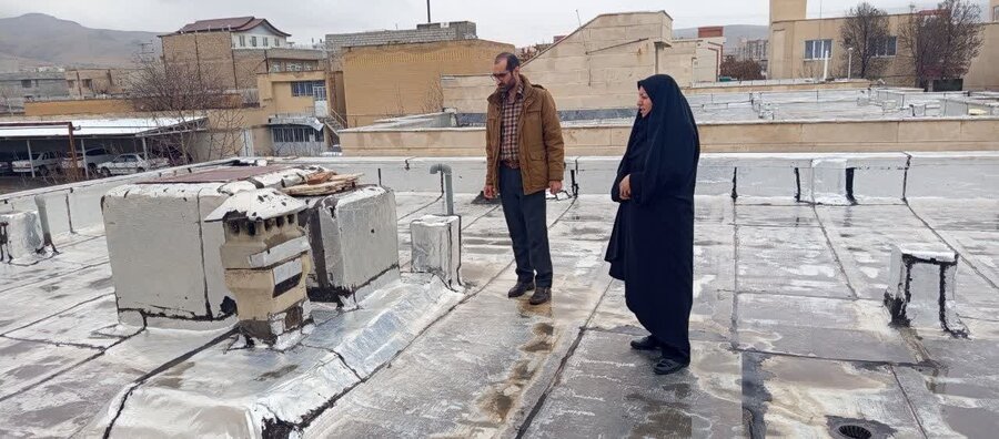 بازدید سرپرست اداره بهزیستی چالدران از آخرین وضعیت ساختمان های اداری