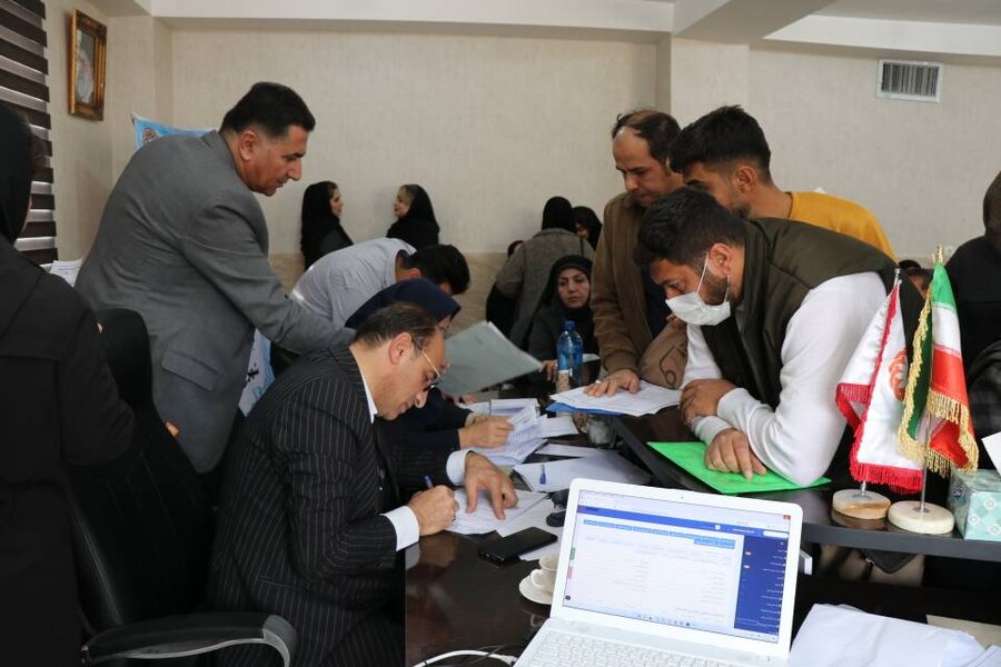 دیدار مردمی مدیر کل بهزیستی در بوکان