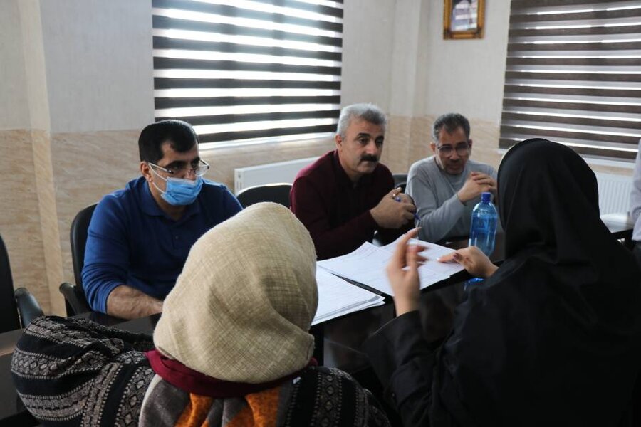 دیدار مردمی مدیر کل بهزیستی در بوکان