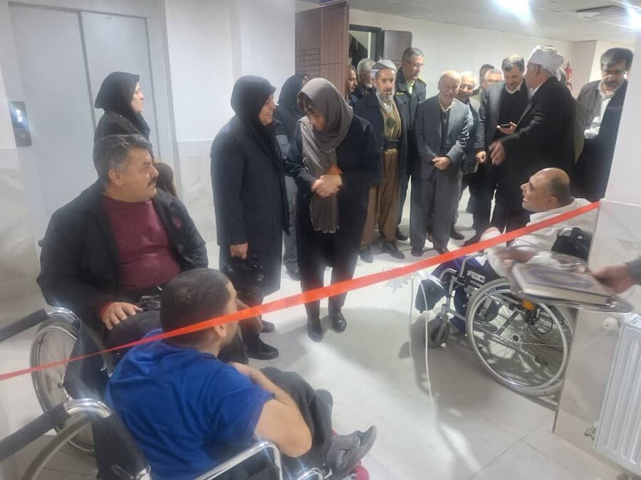 آغاز به کار بخش شبانهروزی نگهداری بانوان معلول در سقز