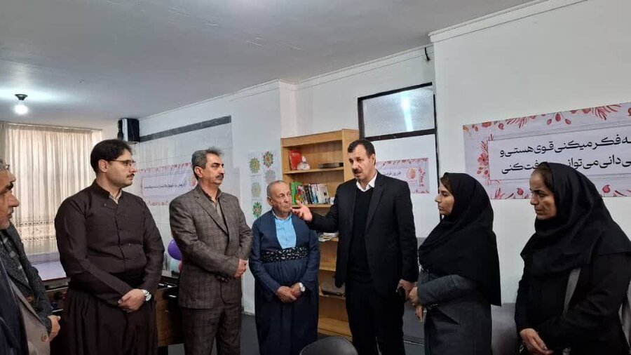 مرکز روزانه آموزشی توانبخشی بیماران اعصاب و روان «آوا» در سقز افتتاح شد
