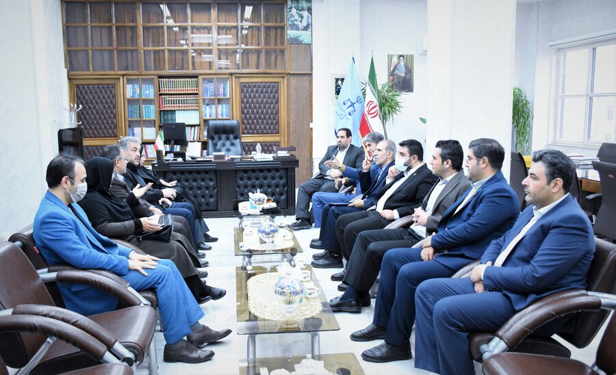 دیدار مدیرکل بهزیستی با دادستان کرمانشاه