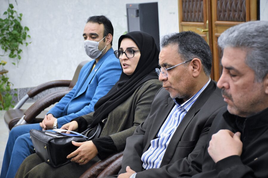 دیدار مدیرکل بهزیستی با دادستان کرمانشاه