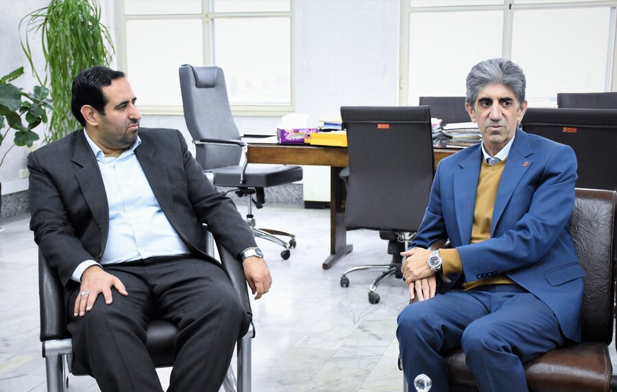 دیدار مدیرکل بهزیستی با دادستان کرمانشاه