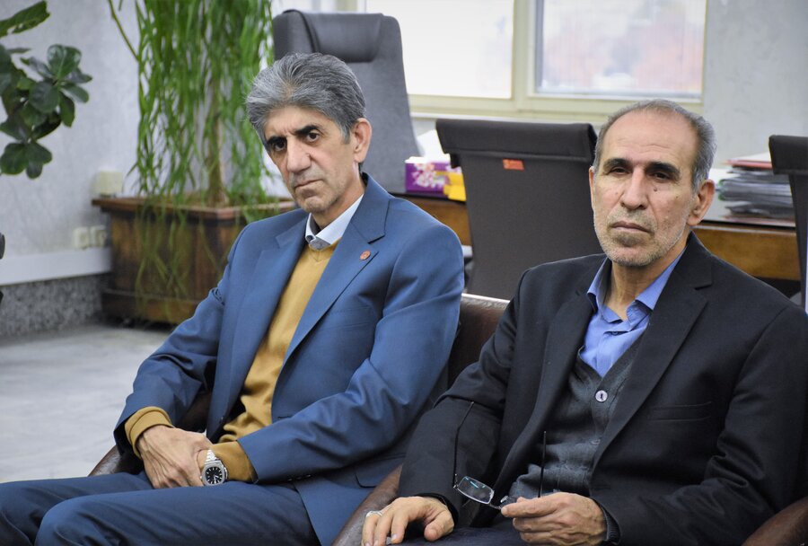 دیدار مدیرکل بهزیستی با دادستان کرمانشاه