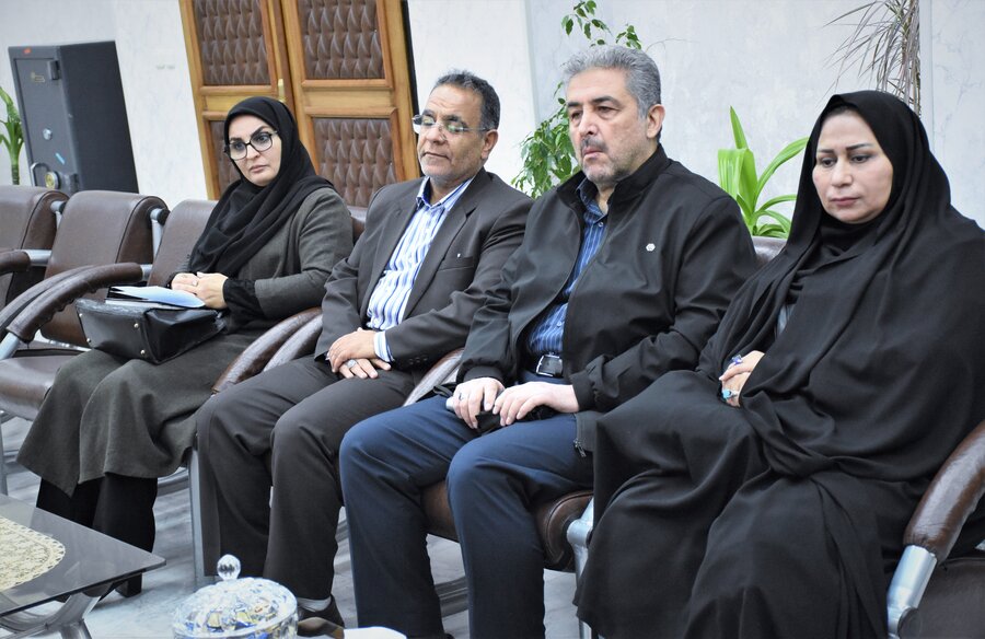 دیدار مدیرکل بهزیستی با دادستان کرمانشاه