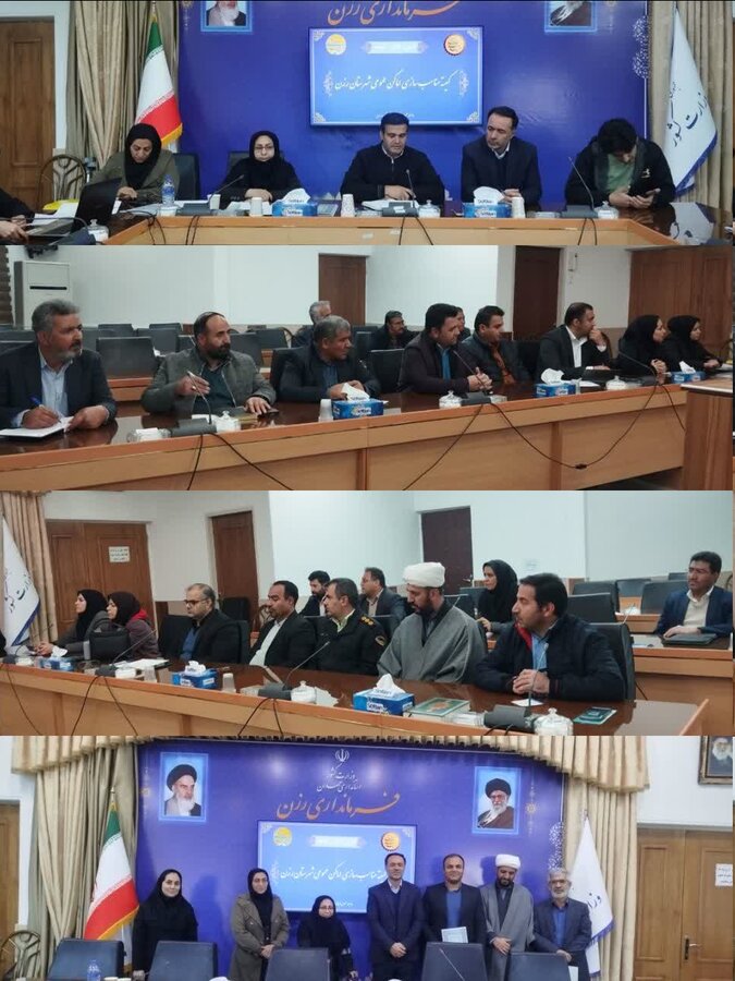 جلسه کمیته مناسب‌سازی اماکن عمومی شهرستان رزن برگزار شد