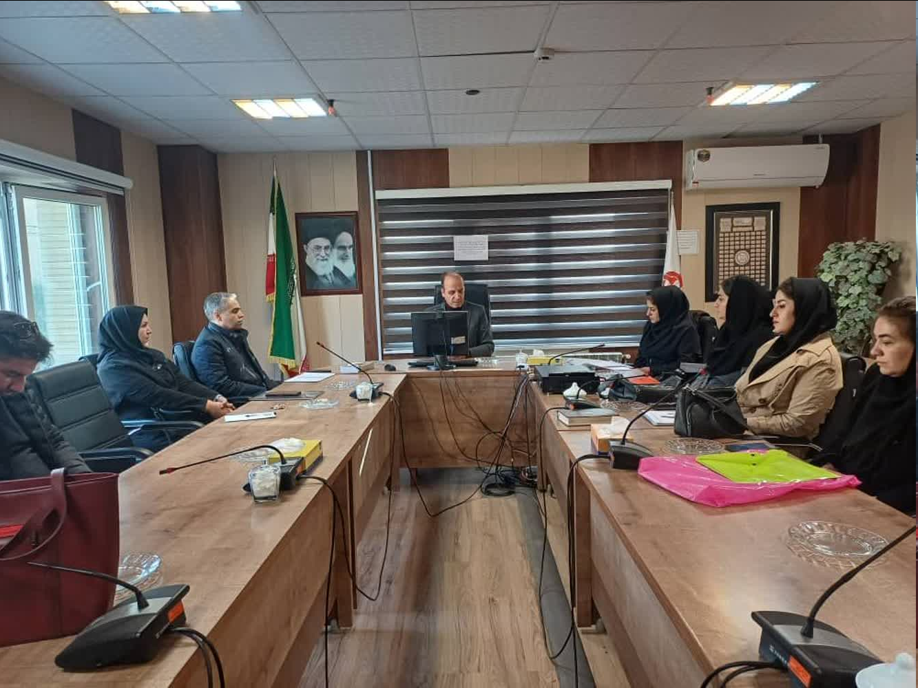 جلسه تکمیلی طرح غربالگری سلامت جسمی بانوان سرپرست خانوار در همدان برگزار شد