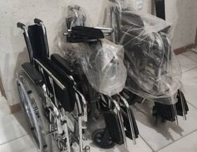 خرید ۳ دستگاه ویلچر برای مددجویان بهزیستی از محل صدور احکام جایگزین حبس به دستور دادستان پیرانشهر