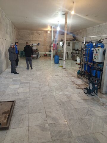 بازدید کارشناسان حوزه اشتغال از کارگاه تولیدی پوشاک