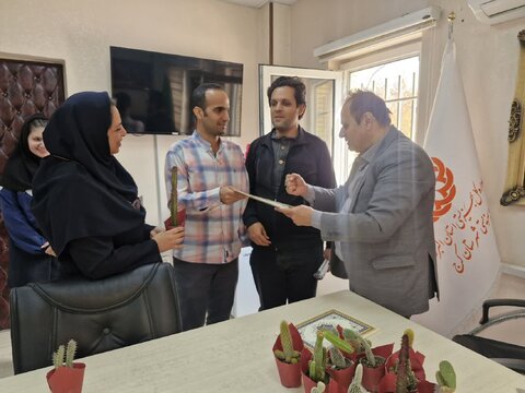 تجلیل از کارمندان دارای معلولیت در بهزیستی شهرستان کرج