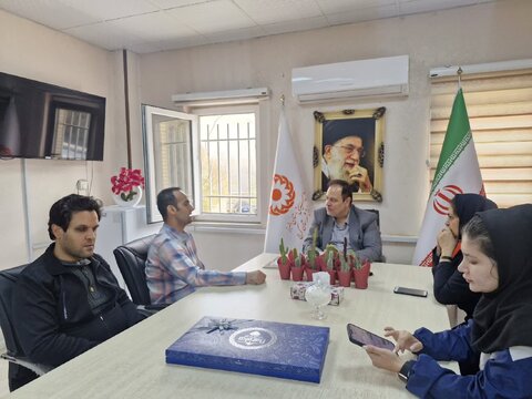 تجلیل از کارمندان دارای معلولیت در بهزیستی شهرستان کرج