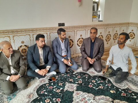 دیدار فرماندار نرماشیر با ورزشکار موفق دارای معلولیت