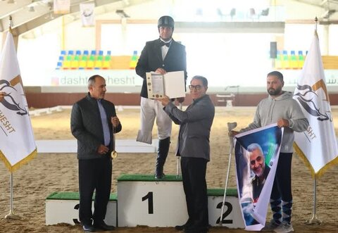 افتخار آفرینی سوارکار زرندی در مسابقات پارا در ساژ