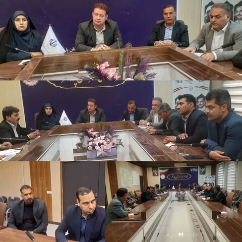 جلسه کمیته مناسب سازی درشهرستان پلدختر برگزارشد