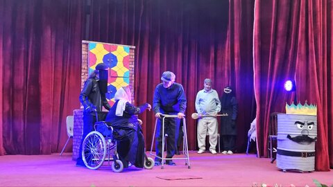 گزارش تصویری | روز دوم بازبینی اجرای نمایش توانخواهان استان