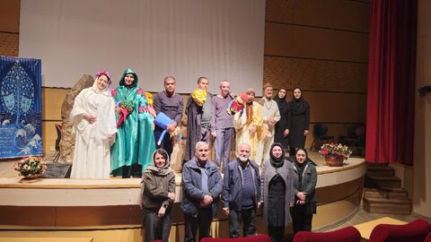 گزارش تصویری | روز دوم بازبینی اجرای نمایش توانخواهان استان