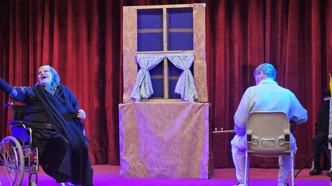 گزارش تصویری | روز دوم بازبینی اجرای نمایش توانخواهان استان