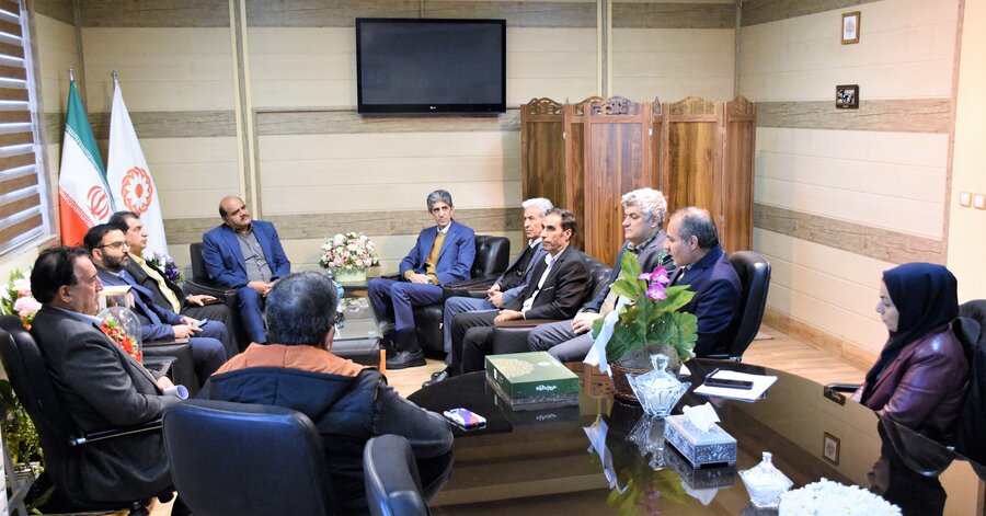 دیدار مسئولان ورزش‌وجوانان با مدیرکل بهزیستی