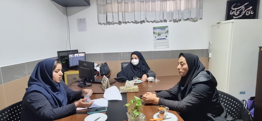 بازدید مدیرکل بهزیستی گلستان از مرکز کودکان خیابانی  و بررسی مشکلات فرزندان 