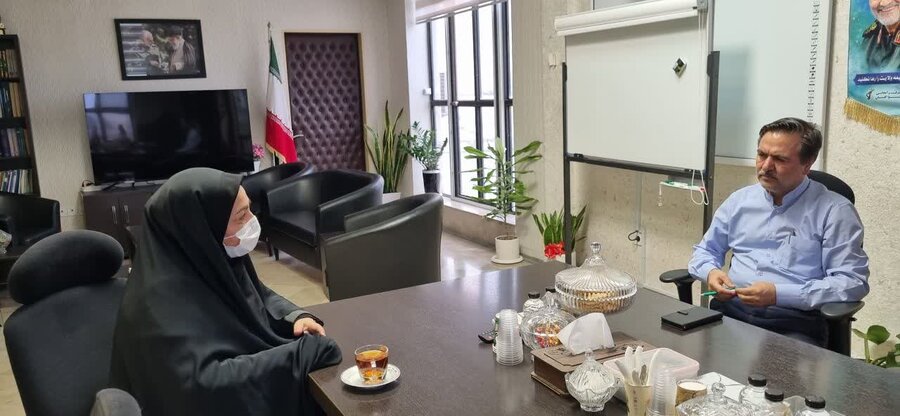 دیدار مدیرکل بهزیستی گلستان با معاون سیاسی ،امنیتی  و مدیرکل امنیتی انتظامی استاندار گلستان 