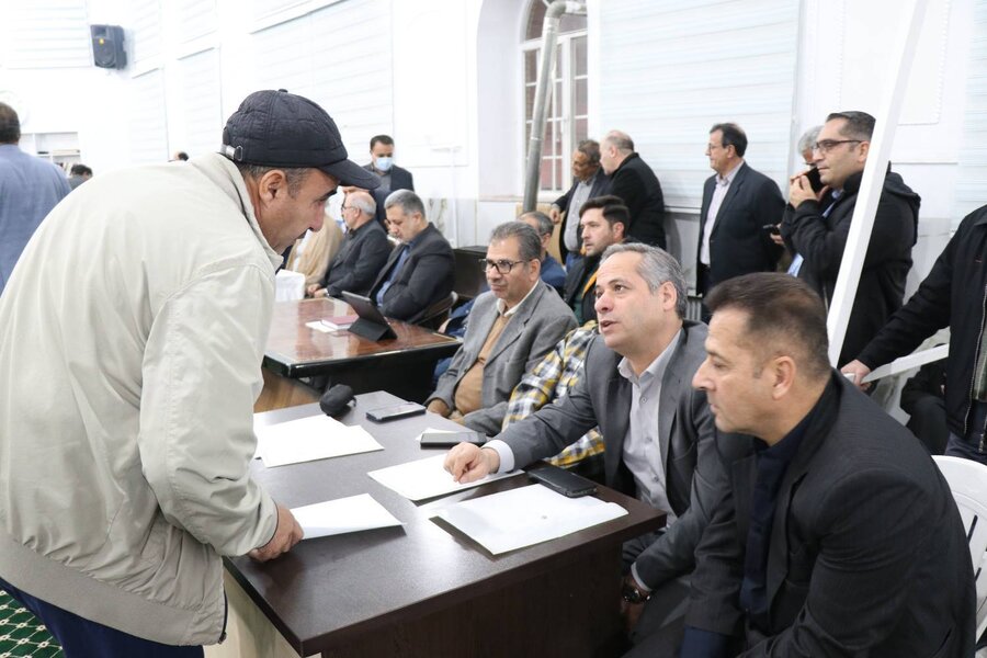 حضور مسئولان بهزیستی در نشست استاندار آذربایجان‌غربی با اهالی منطقه طرزیلو ارومیه