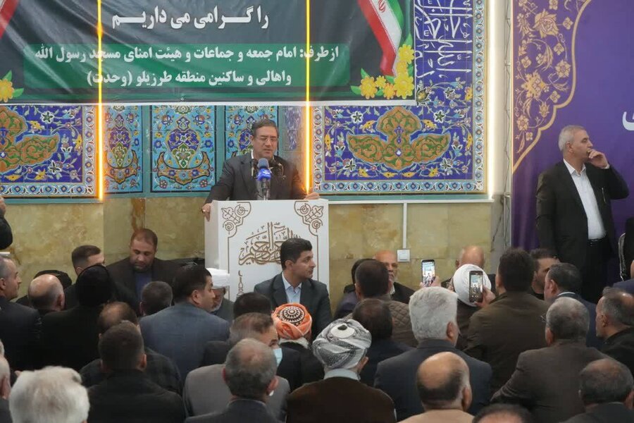 حضور مسئولان بهزیستی در نشست استاندار آذربایجانغربی با اهالی منطقه طرزیلو ارومیه