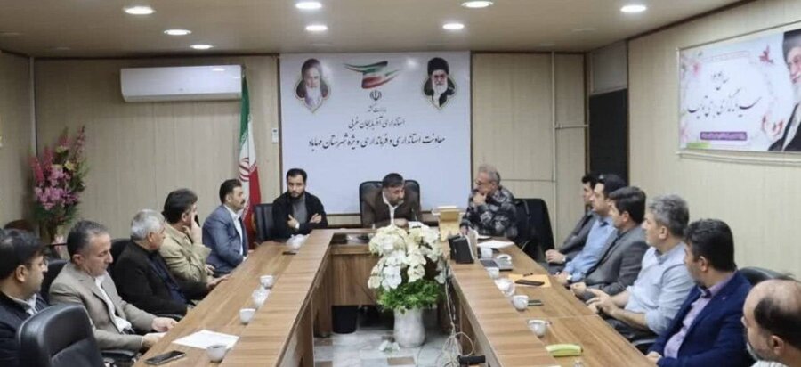 نهمین نشست شورای توسعه و حمایت شهرستان مهاباد