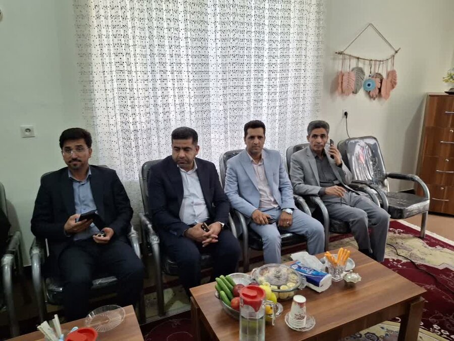 افتتاح نمایشگاه دستاوردهای مددجویان بهزیستی جیرفت