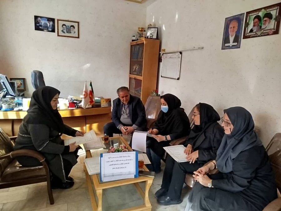 خلخال|  جهت  تداوم خدمات به افراد جامعه هدف : برگزاری کمیته اشتغال اداره بهزیستی شهرستان خلخال