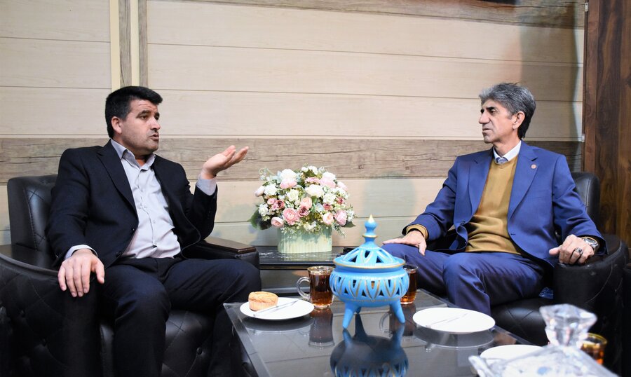 دیدار مدیران بهزیستی و اموال تملیکی استان کرمانشاه