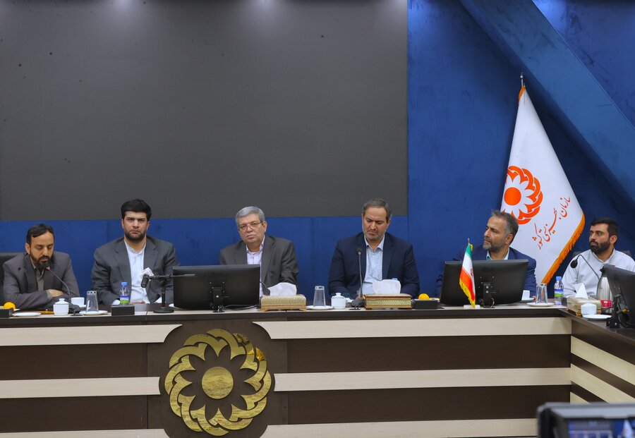 مراسم تکریم و معارفه فرمانده حوزه ملی مقاومت بسیج